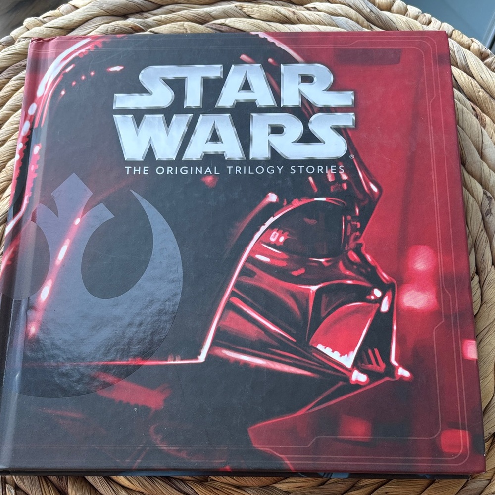 Star Wars: The Original Trilogy Stories Hardcover Book - Red & Black